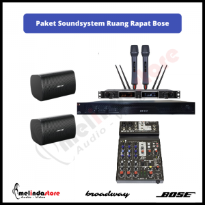 Paket Sound System Ruang Rapat Speaker Bose - Luas 25m2 A